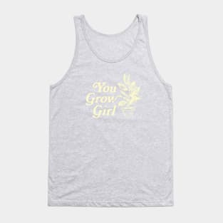 You Grow Girl - Yellow Tank Top